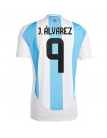 Argentina Julian Alvarez #9 Domácí Dres Copa America 2024 Krátký Rukáv